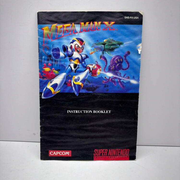 MEGA MAN X (COMPLETE IN BOX)