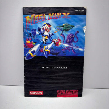 MEGA MAN X (COMPLETE IN BOX) (usagé)