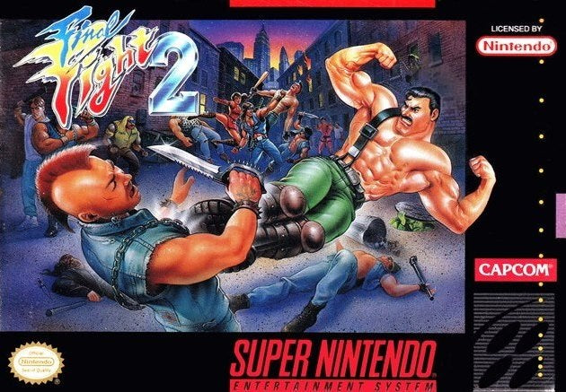 FINAL FIGHT 2 (WITH CUSTOM BOX) (usagé)