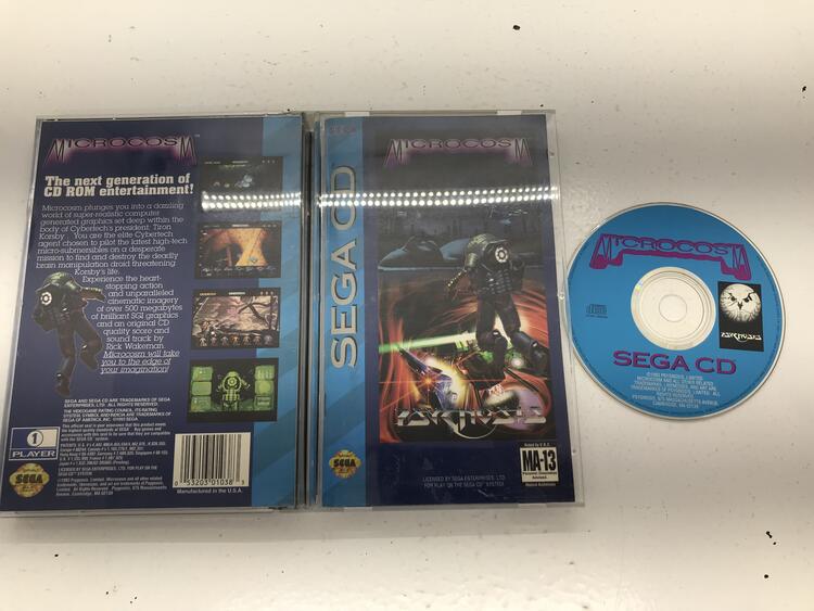 SEGA CD MICROCOSM (COMPLETE IN BOX)