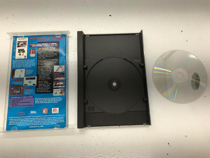 SEGA CD BILL WALSH COLLEGE FOOTBALL (COMPLETE IN BOX)