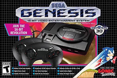 SEGA GENESIS MINI CONSOLE (COMPLETE IN BOX) (usagé)