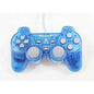 CONTROLLER CLEAR BLUE SONY WITH JOYSTICK (PS1) (usagé)