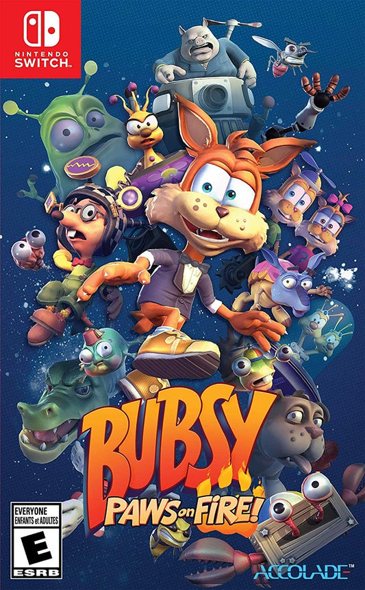 BUBSY PAWS ON FIRE (usagé)