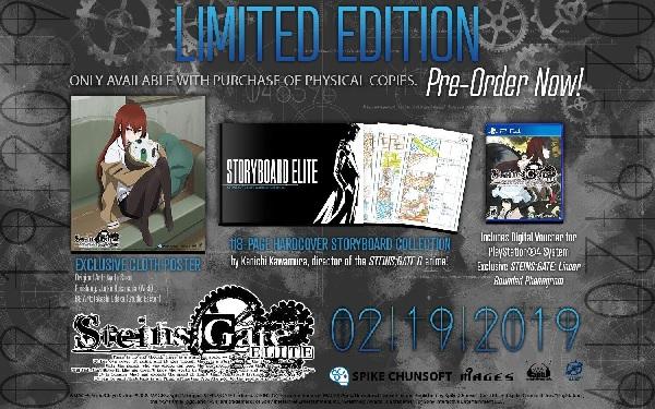 STEINS;GATE ELITE LIMITED EDITION (usagé)