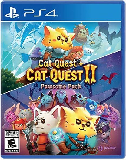 CAT QUEST + CAT QUEST II PAWSOME PACK (usagé)