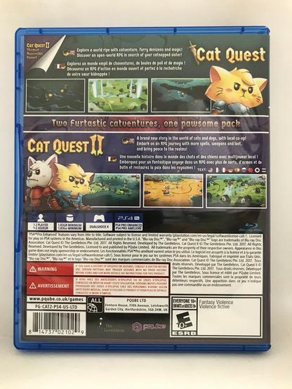 CAT QUEST + CAT QUEST II PAWSOME PACK (usagé)