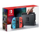 NINTENDO SWITCH MODEL 1 RED & BLUE + SCREEN PROTECTOR (WITH BOX) (used)