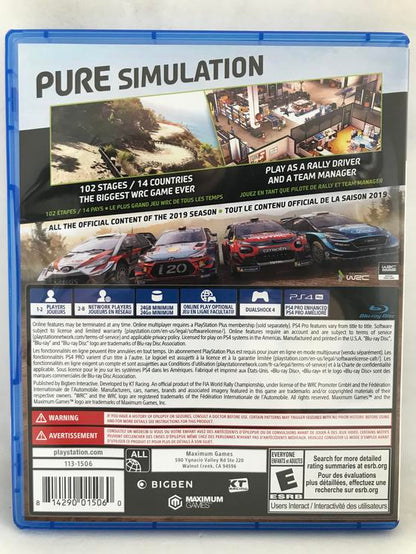 WRC 8 FIA WORLD RALLY CHAMPIONSHIP (usagé)