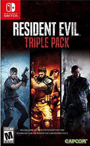 RESIDENT EVIL TRIPLE PACK (RESIDENT EVIL 4 ONLY)