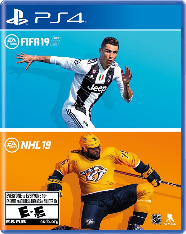 NHL 19 / FIFA 19 COMBO PACK (usagé)