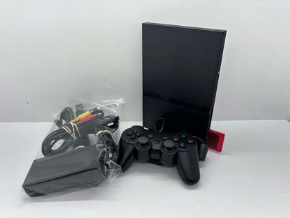 PLAYSTATION 2 MODEL 2 BLACK + 1 CONTROLLER (SCPH-75001) (usagé)