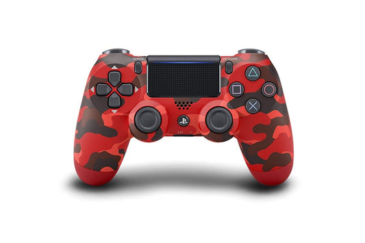 CONTROLLER RED CAMO JOBBER + CABLE (PS4) (usagé)