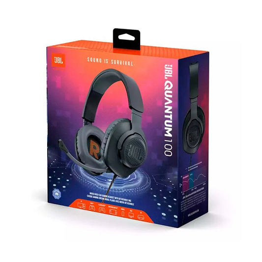 HEADSET JBL QUANTUM 100 WIRED (PS5 / PS4 / XBOX SERIES / XBOX ONE / SWITCH / PC) (usagé)