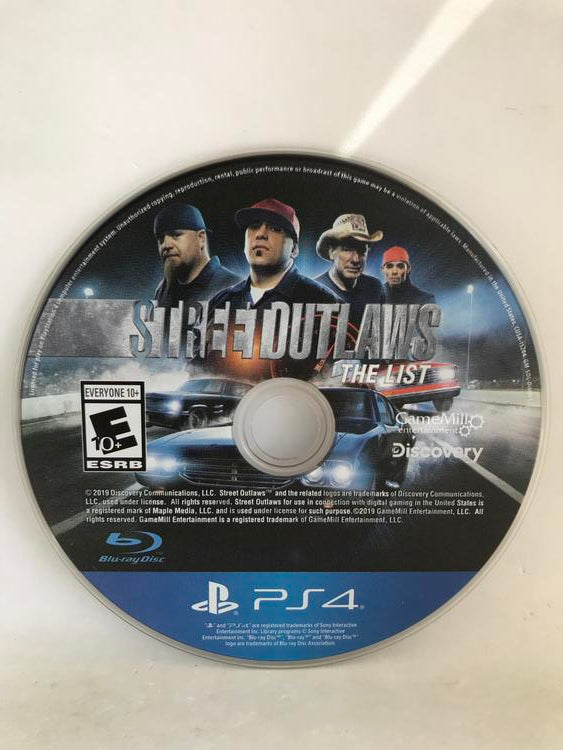 STREET OUTLAWS THE LIST (usagé)