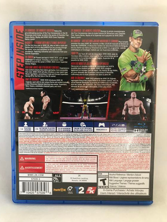 WWE 2K20 (usagé)