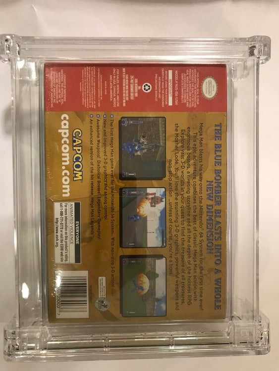 MEGA MAN 64 (BRAND NEW / SEALED) (GRADED WATA 9.0) (usagé)