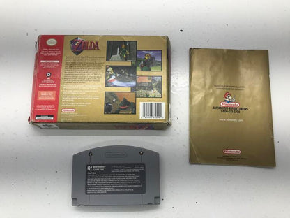THE LEGEND OF ZELDA OCARINA OF TIME (COMPLETE IN BOX) (usagé)