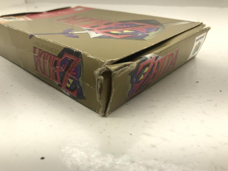 THE LEGEND OF ZELDA OCARINA OF TIME (COMPLETE IN BOX)