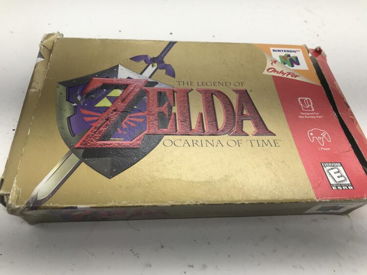 THE LEGEND OF ZELDA OCARINA OF TIME (COMPLETE IN BOX) (usagé)