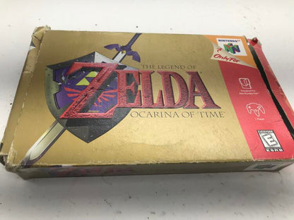 THE LEGEND OF ZELDA OCARINA OF TIME (COMPLETE IN BOX) (usagé)