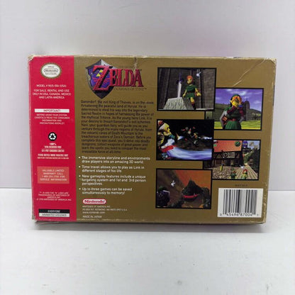 THE LEGEND OF ZELDA OCARINA OF TIME (COMPLETE IN BOX) (usagé)