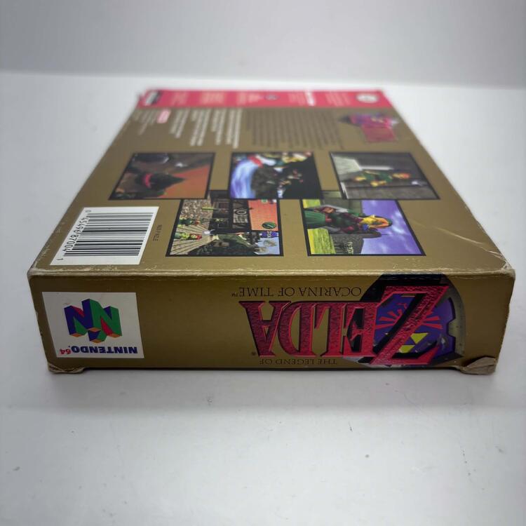 THE LEGEND OF ZELDA OCARINA OF TIME (COMPLETE IN BOX)
