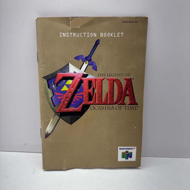 THE LEGEND OF ZELDA OCARINA OF TIME (COMPLETE IN BOX) (usagé)