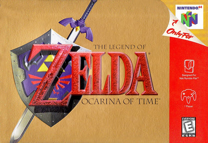 THE LEGEND OF ZELDA OCARINA OF TIME (COMPLETE IN BOX) (usagé)
