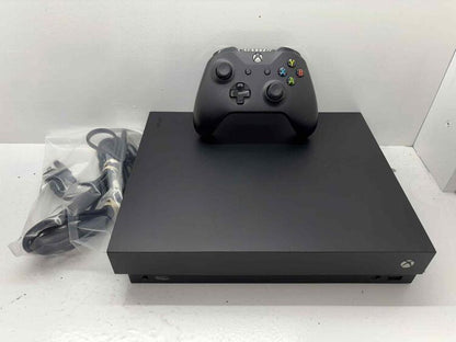 XBOX ONE X BLACK - 1TB + 1 CONTROLLER (usagé)