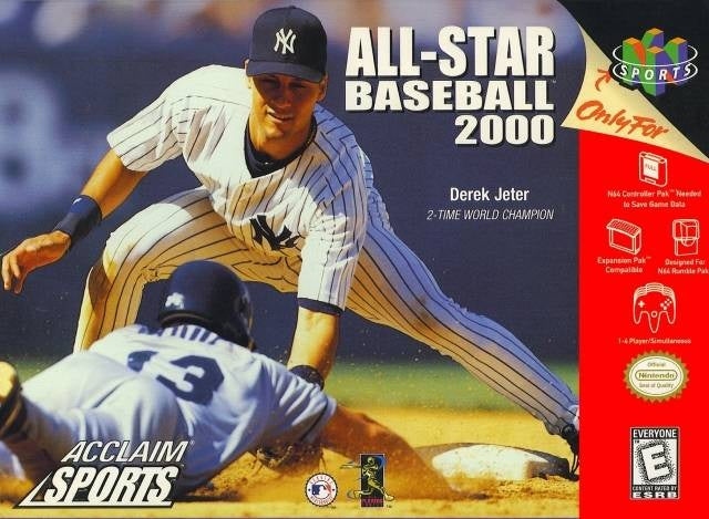 ALL-STAR BASEBALL 2000 (COMPLETE IN BOX) (usagé)