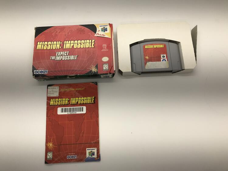 MISSION IMPOSSIBLE (COMPLETE IN BOX)