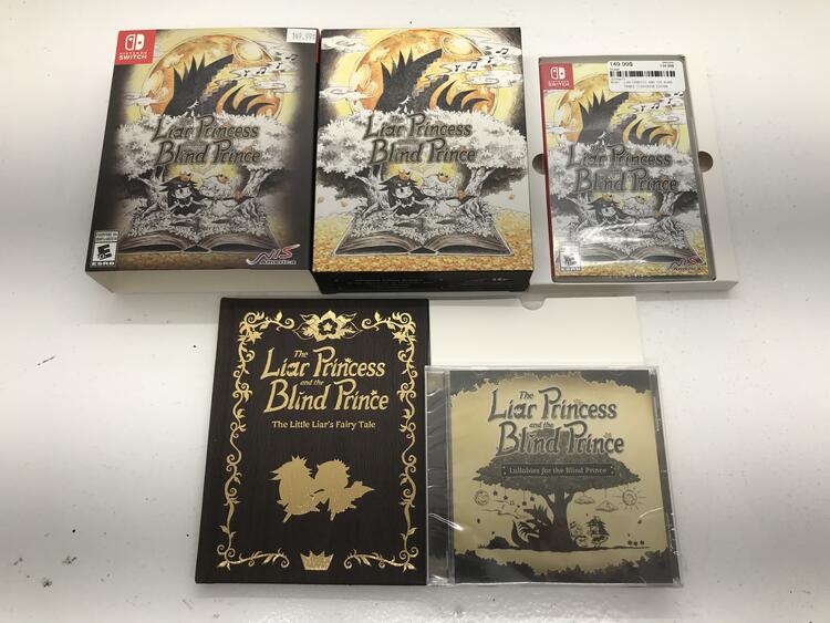 LIAR PRINCESS AND THE BLIND PRINCE STORYBOOK EDITION
