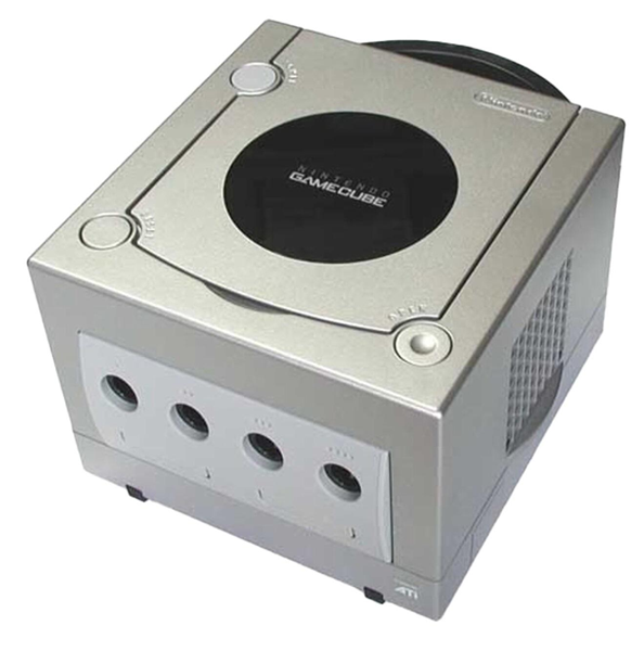 GAMECUBE PLATINUM (DOL-101) + 1 CONTROLLER + 1 MEMORY CARD (usagé)