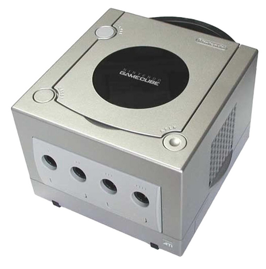 GAMECUBE PLATINUM (DOL-101) + 1 CONTROLLER + 1 MEMORY CARD (usagé)