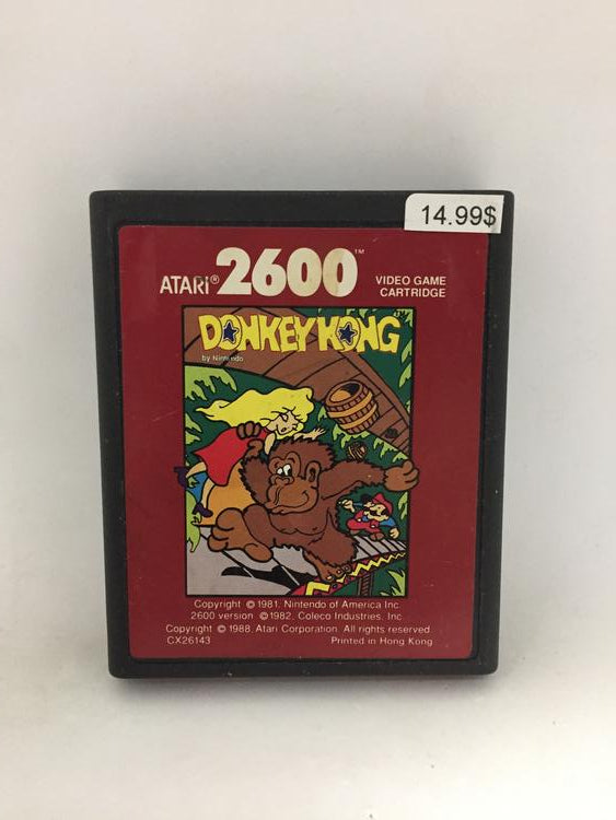 ATARI 2600 DONKEY KONG RED LABEL (usagé)
