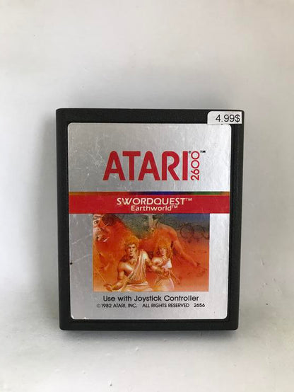 ATARI 2600 SWORDQUEST EARTHWORLD (usagé)