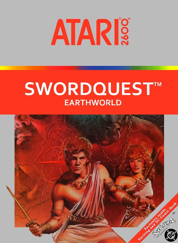 ATARI 2600 SWORDQUEST EARTHWORLD (usagé)