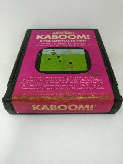ATARI 2600 KABOOM! INTERNATIONAL EDITION (usagé)