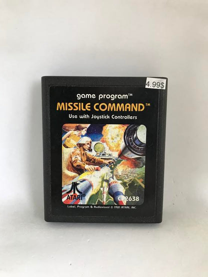 ATARI 2600 MISSILE COMMAND (usagé)