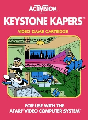 ATARI 2600 KEYSTONE KAPERS BLUE LABEL (usagé)