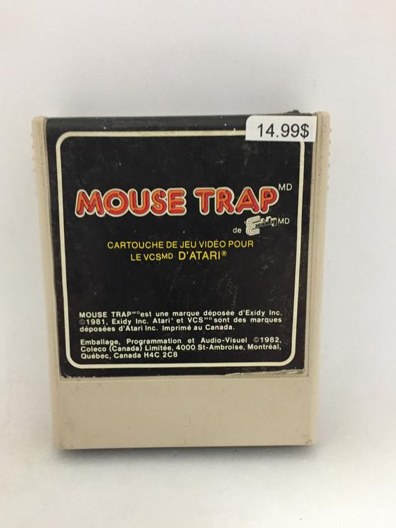 ATARI 2600 MOUSE TRAP (usagé)