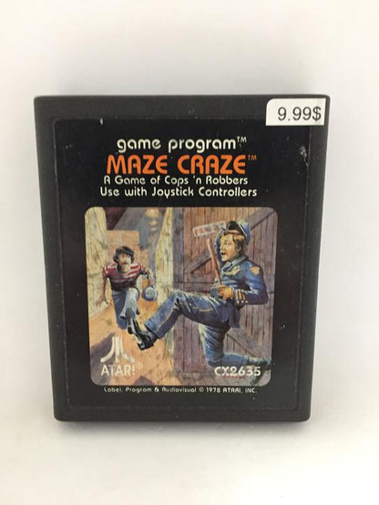 ATARI 2600 MAZE CRAZE (usagé)
