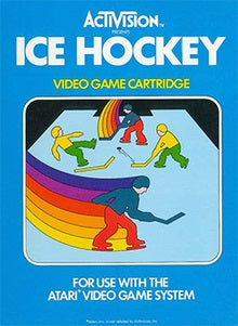 Fiche du jeu Ice Hockey sur Atari 2600 - Le Musee des Jeux Video