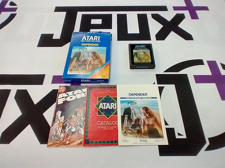 ATARI 2600 DEFENDER (COMPLETE IN BOX) (usagé)