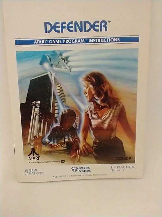 ATARI 2600 DEFENDER (COMPLETE IN BOX) (usagé)