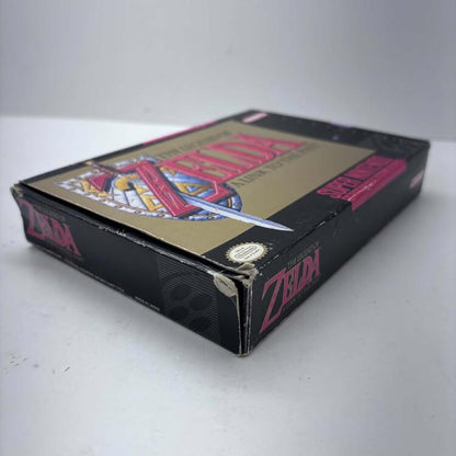 THE LEGEND OF ZELDA A LINK TO THE PAST (COMPLETE IN BOX W/ MAP)
