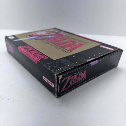 THE LEGEND OF ZELDA A LINK TO THE PAST (COMPLETE IN BOX W/ MAP) (usagé)
