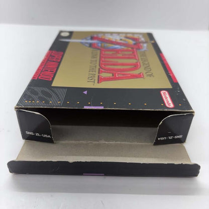 THE LEGEND OF ZELDA A LINK TO THE PAST (COMPLETE IN BOX W/ MAP) (usagé)