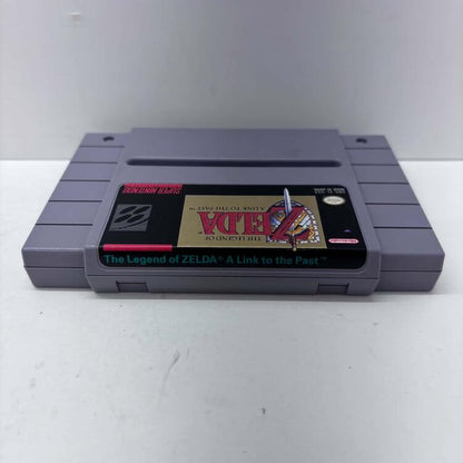 THE LEGEND OF ZELDA A LINK TO THE PAST (COMPLETE IN BOX W/ MAP)